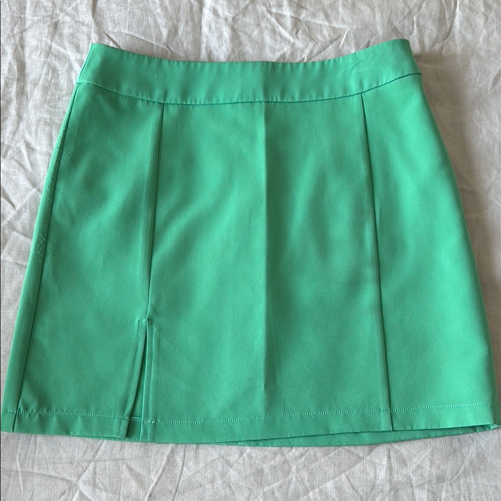 Green Mini Skirt